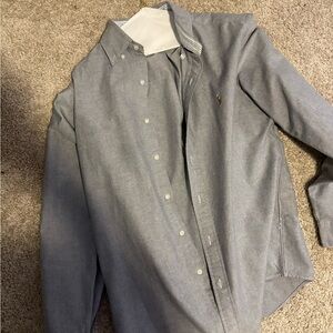 Polo by Ralph Lauren Men's Blue Button-Down Shirt